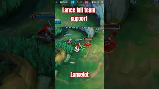 Lancelot disupport hero team🦸‍♂️ #mobilelegends#mlbb#games#fyp#trending#shortvideo#reels