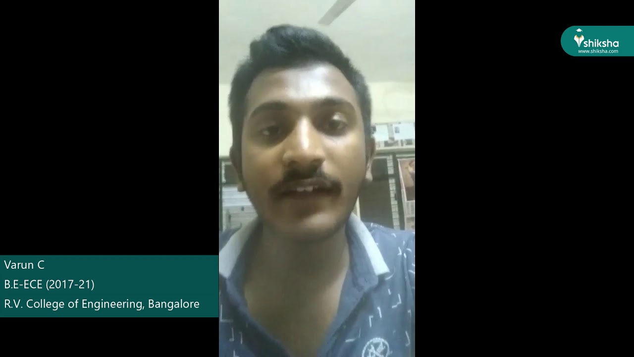 Rvce Bangalore R V College Of Engineering Mysore Road College Review By The Students Youtube