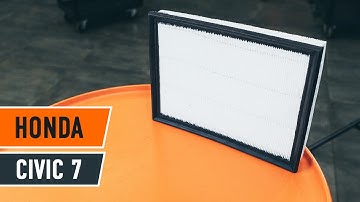 How to change air filter Honda Civic 7 TUTORIAL | AUTODOC