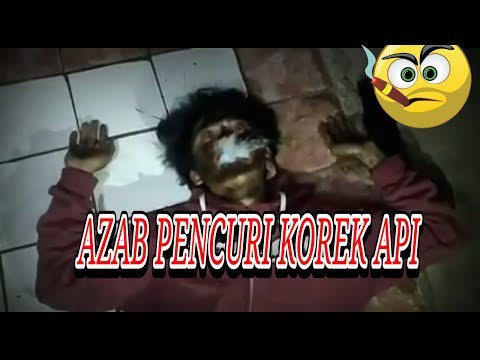 AZAB PENCURI KOREK TEMANNYA