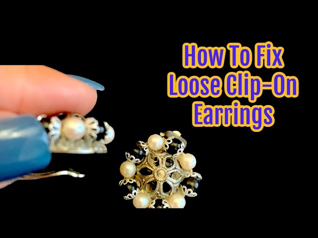 DIY Jewelry Repair: How To Convert Clip On Earrings To Pierced 