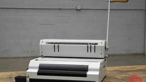 Akiles CoilMac ECI Coil Binding Machine