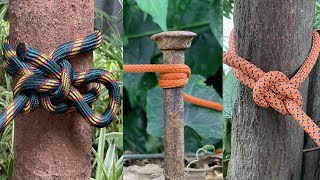 The World Best Knots in Life |  Most Practical Knots You Must Know!! 