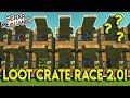 LOOT BOX UNBOXING CHALLENGE 2.0! - Scrap Mechanic Multiplayer Gameplay - Race Challenge