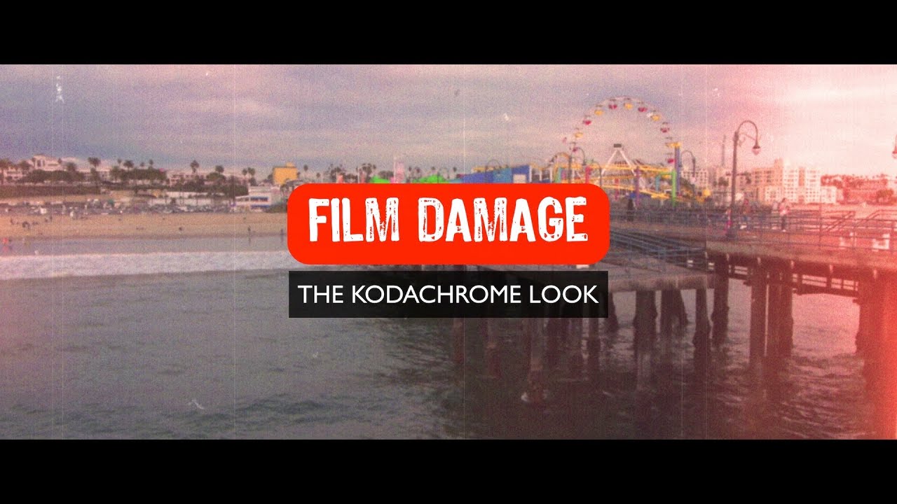 DIY Film Damage The Kodachrome Look YouTube