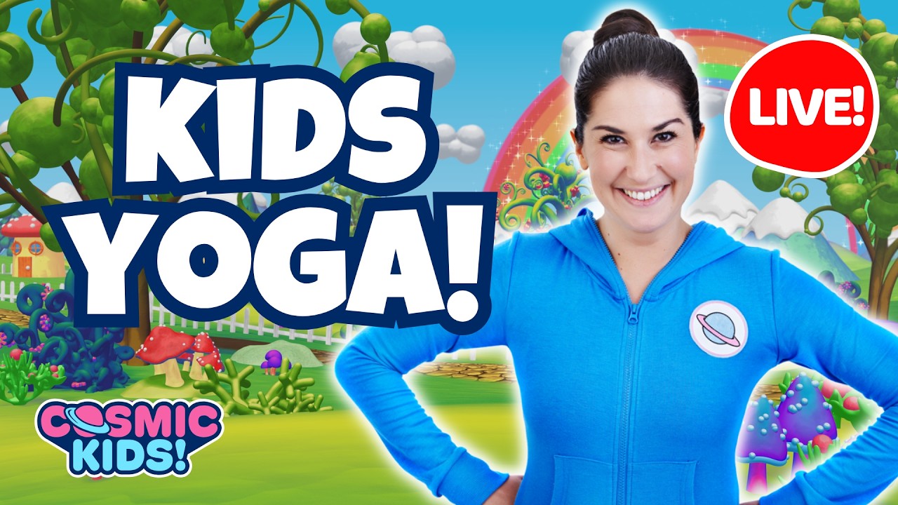 Kids Yoga LIVE 🌟 | Fun Yoga Adventures & Movement for Kids