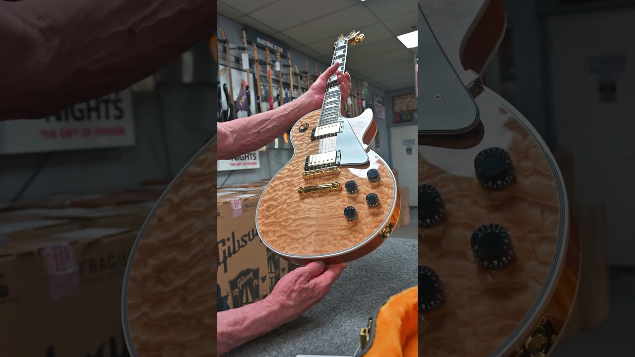 This is the most flamed, most quilted maple top we have ever seen
