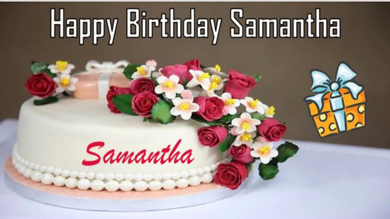 Happy Birthday Samantha Image Wishes