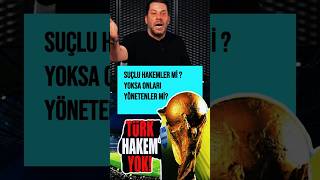 Suçlu Hakemler Mi Yoksa Onları Yönetenler Mi! #hardspor