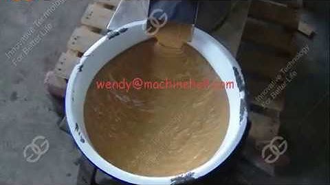 peanut butter making machine| sesame butter machine|Tahini paste machine