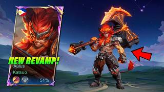 WAIT WHAT?! THE NEW AULUS REVAMP IS ACTUALLY.... BROKEN?! 💀 | AULU REVAMP GAMEPLAY! - MLBB