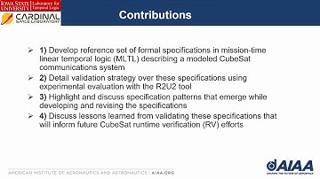 A Case Study in Formal Specification and Runtime Verification of a CubeSat Communications System