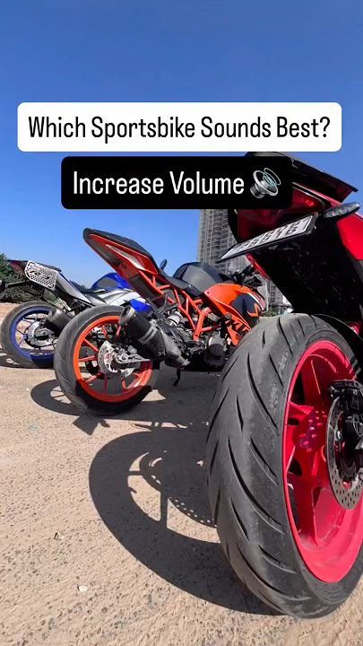 Aprilia RS457 v KTM RC390 v Yamaha R3 Exhaust Note #carblogindia #apriliars457 #ktmrc390 #yamahar3