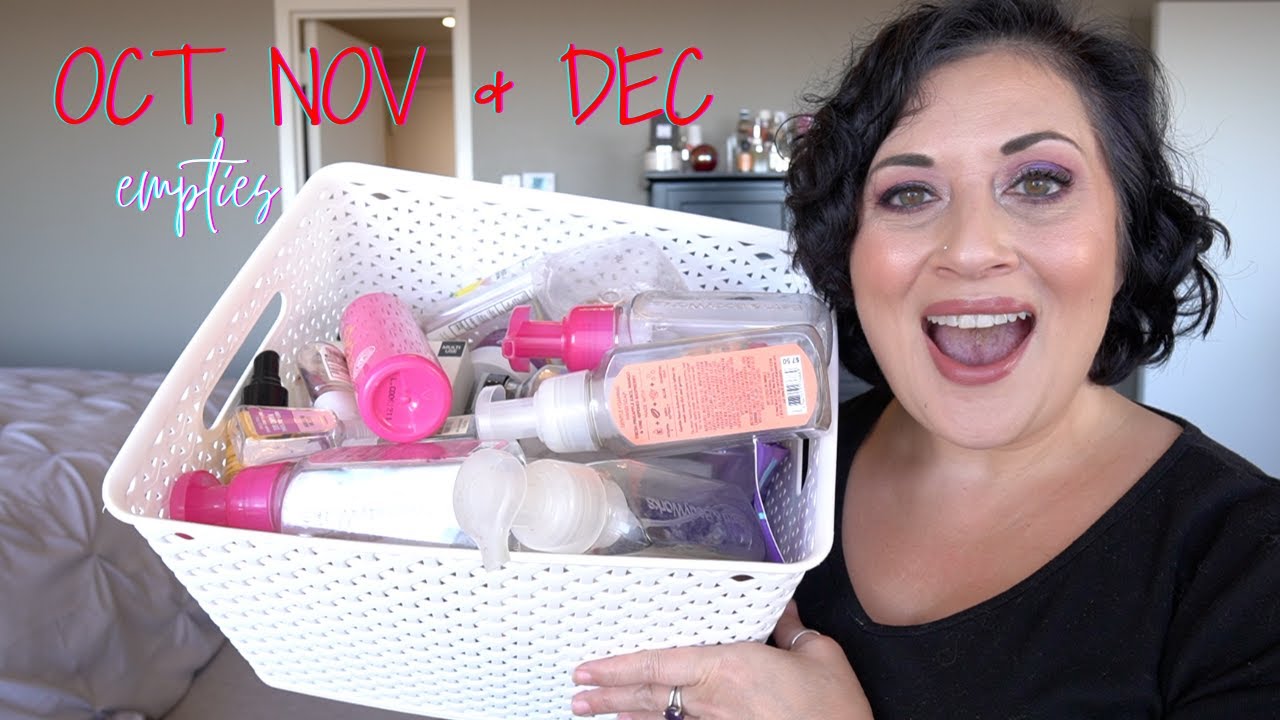 Oct, Nov & Dec Empties and Low Buy Update! Makeup, Skincare and Body Care w/ Mini Reviews!