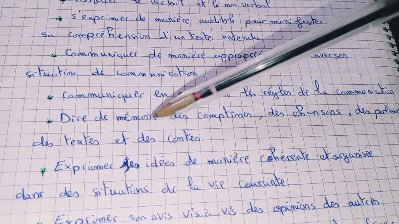 Didactique du FrançaisEp3 Les habiletés et les capacités à développer