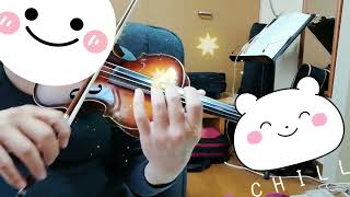 【D線上の子守唄／ブラームス】ブラームスの誕生日なので弾いてみた【バイオリン初心者