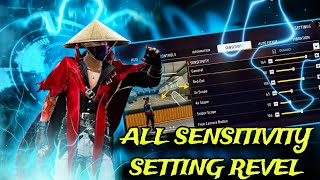 BRAZILLIAN 🇧🇷 CUSTOM HUD + SENSITIVEY REVEL ⚡ FREE FIRE PERFECT SENSITIVEY 