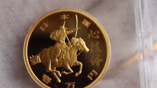 2020東京オリンピック・パラリンピックの特別貨幣セットを再度開封しました。３種の１万円金貨を紹介します。発行枚数１０００枚の令和２年銘の金貨です。Japan Gold coin　10000 YEN