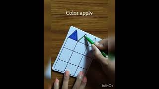 Color matching game board making with medicine wrapper #shorts