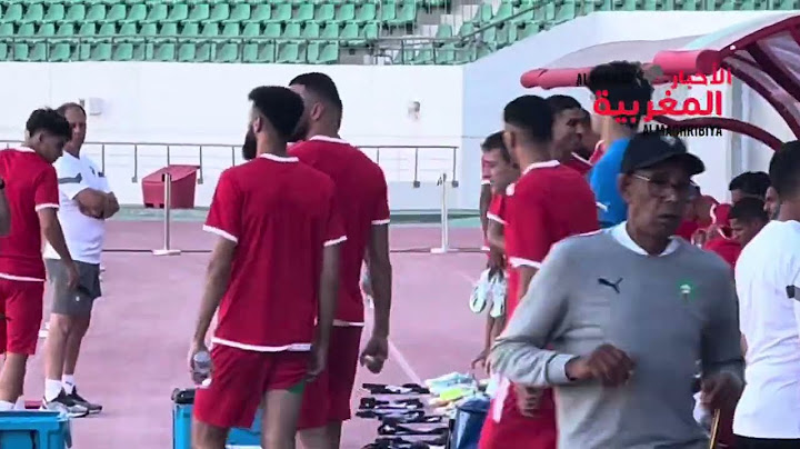 جانب من الحصة التدريبية للمنتخب الوطني بملعب ادرار