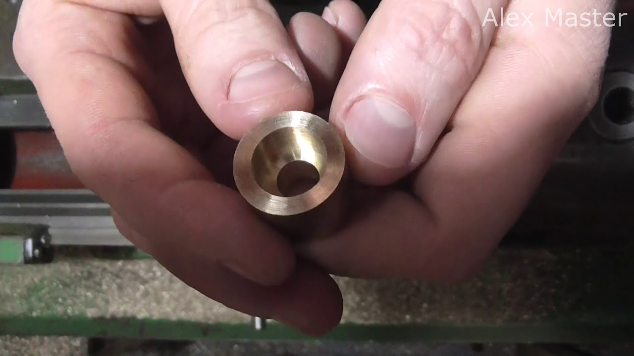 Токарная обработка латуни//небольшая партия деталей.