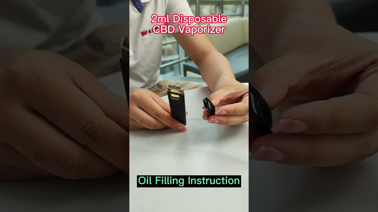 BTBE Novo - 2ml cbd vaporizer oil filling intructions 