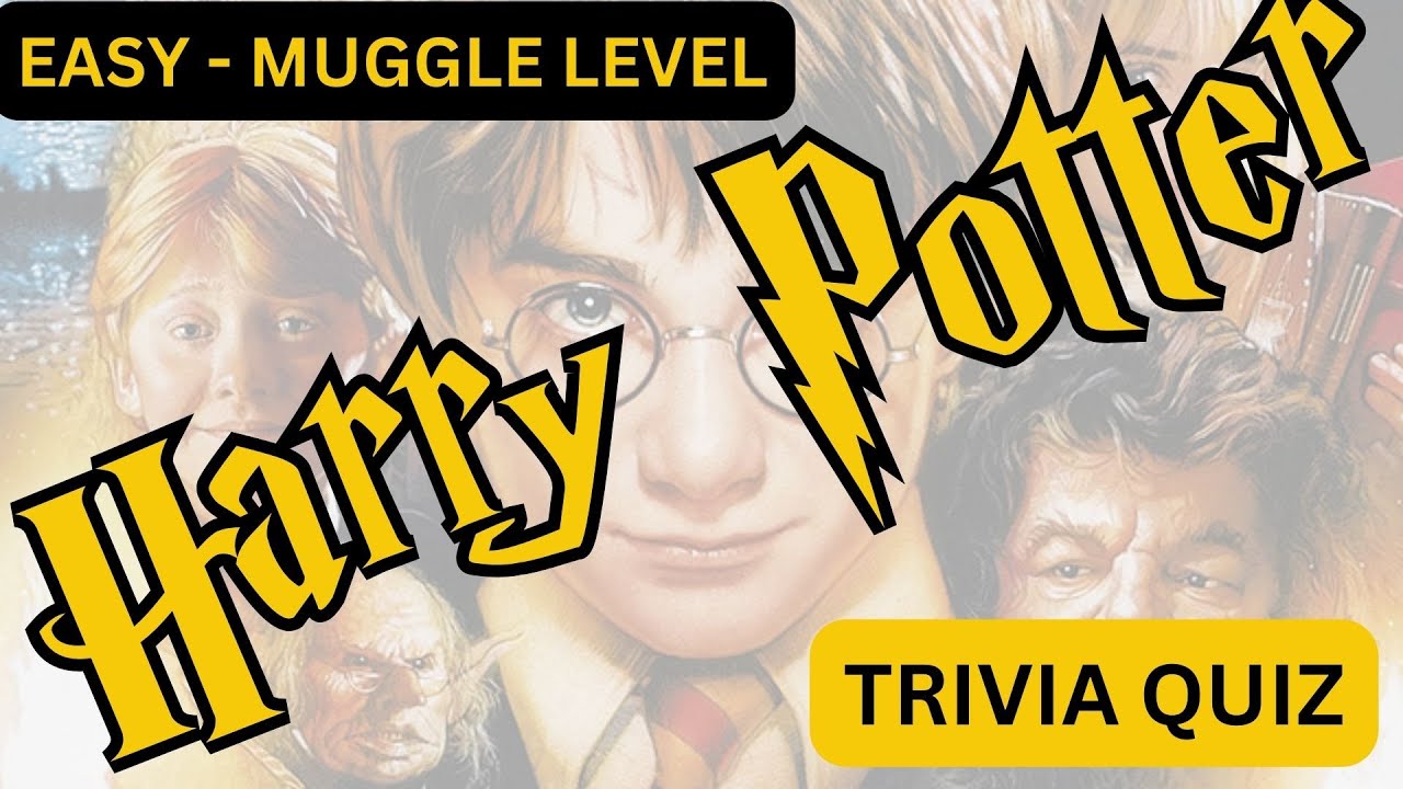 Quiz Harry Potter I Insygnia śmierci 1 Easy HARRY POTTER #1 Trivia Quiz - YouTube