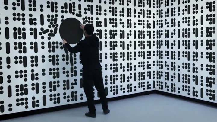 Digital interactive wall by design studio Büro Achter April - DayDayNews