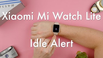 How to Setup Idle Alert on the Xiaomi Mi Watch Lite || Xiaomi Mi Watch Lite