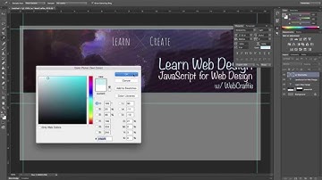 Making a Quick Mockup in PS for Brackets PSD to CSS (time-lapse)