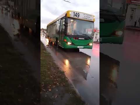 Автобус Scania Olimink маршрут 149 (Т711ЕК58)