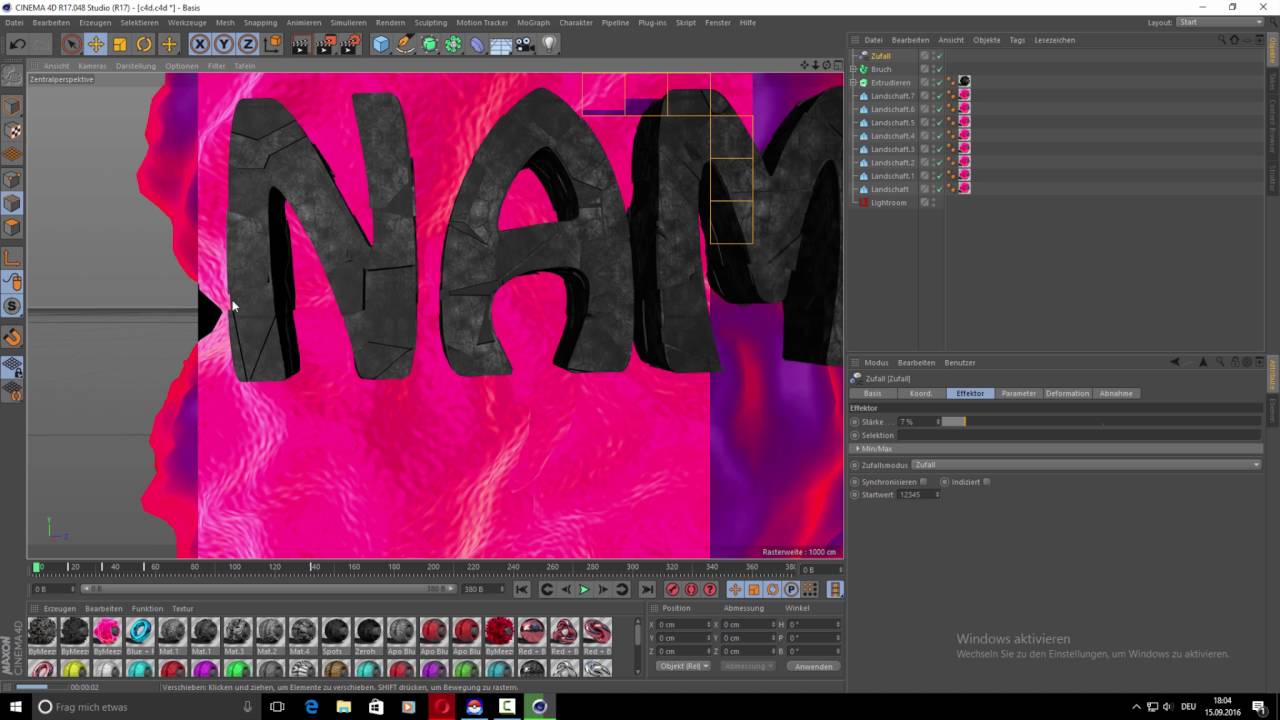 C4d Yt Banner Erstellen Full Tutorial Download German Youtube