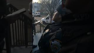 Cops won’t let me CLOSE MY DOOR!