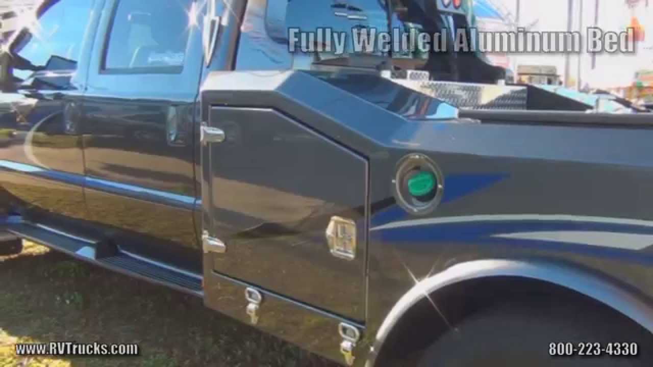 Classy Chassis RV 5th Wheel Trailer Hauler Bed Introduction - YouTube