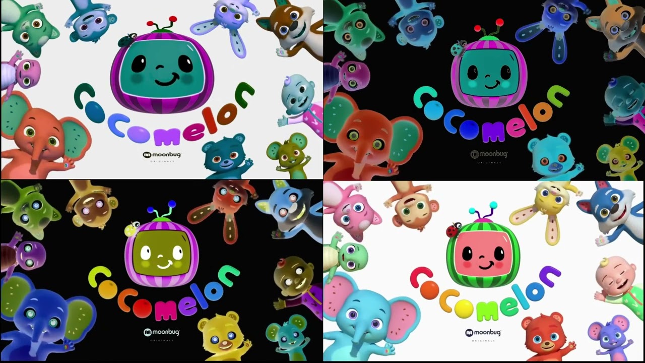 Cocomelon Outro Logo Effects Sponsored By Klasky Csupo 2001 | Combined