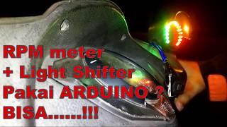Cara bikin RPM meter / tachometer + light shifter