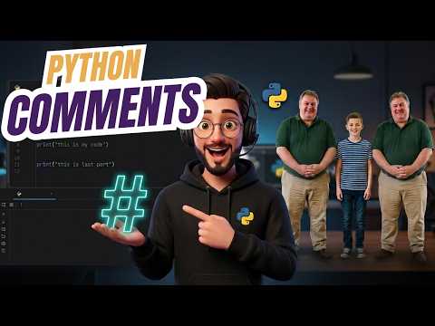 Python Basics #7: Python Comments Tutorial: Single vs Multi-Line