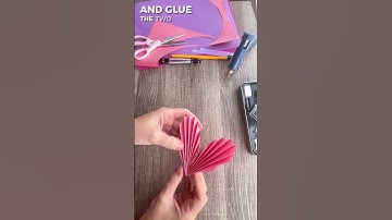 💖 Magic Heart Craft! Make a Heart from a Circle – Easy Kids Paper Craft!