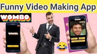 Funny Video Application Tutorial | Face Reaction on Photo funny Video Making App | Wombo.Al App| screenshot 5