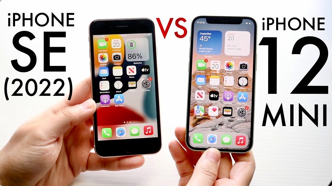 Compared: iPhone 12 mini versus iPhone 11 versus iPhone SE
