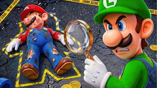 What Happened To Mario?😱 Luigi Solves Mystery Adventure! 🔎 Super Mario Odyssey Story 🔎