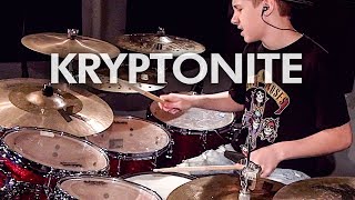 Kryptonite - 3 Doors Down (Drum Cover) age 12