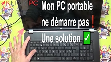 Mon PC portable ne démarre pas ❗ Une solution simple qui peut aider ✅