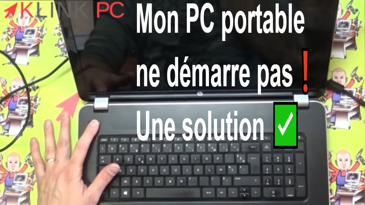 Mon PC portable ne s'allume plus, que faire ?