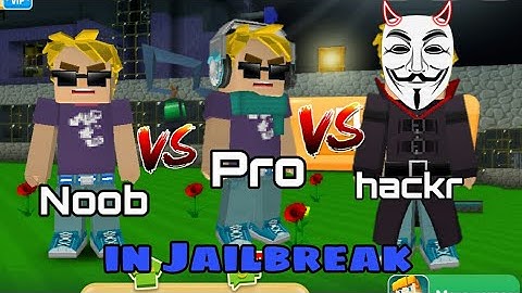Noob vs Pro vs Hacker. BLOCKman go