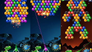 Primitive bubble shooter game level 1378-1383