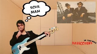 Video thumbnail of "Soul man BASS COVER&TABS"