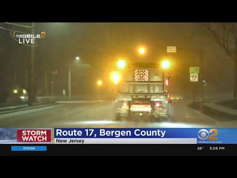 Mobile 2 Checks Out Conditions In Bergen County