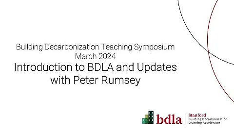 Introduction to BDLA and Updates with Peter Rumsey