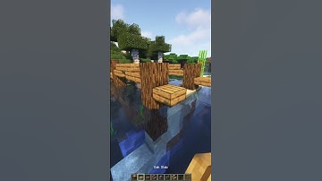 Minecraft Simple Bridge Idea #1 #minecraft #M4rc1Builds #shorts